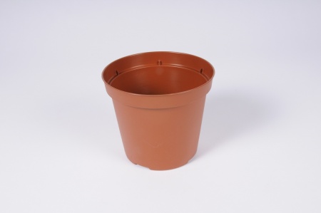 Pot plastique terracotta D13cm H11cm