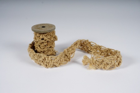 Ruban en jute naturel 4cm x 120cm
