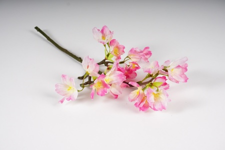 Cerisier artificiel rose foncé H42cm