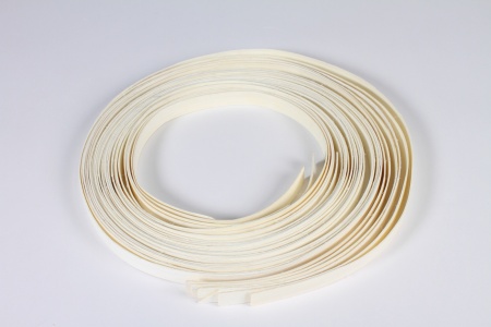 Rouleau de rotin naturel blanchi D30cm H18mm