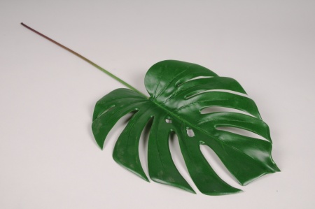 Monstera artificiel vert H62cm