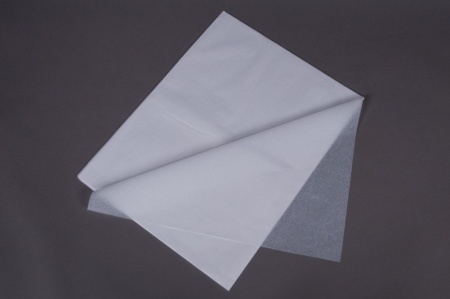 Paquet de 240 feuilles papier de soie blanc 50x75cm