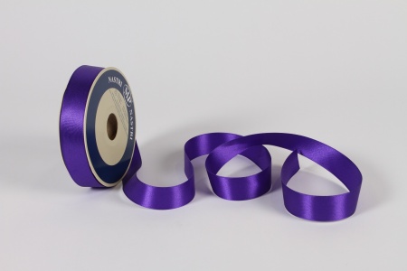 Ruban satin violet 25mm x 50m