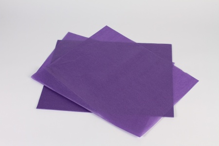 Paquet de 480 feuilles papier de soie violet 50x75cm