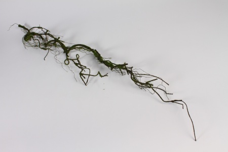 Liane artificielle avec mousse verte H114cm