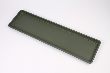 Soucoupe en plastique vert 72x21cm