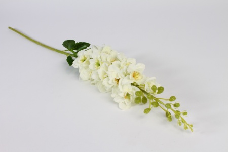 Delphinium artificiel blanc H88cm