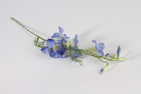 Delphinium artificiel bleu clair H66cm