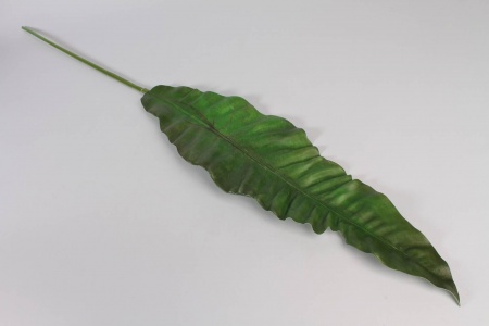 Feuille d'Anthurium artficiel vert H138cm