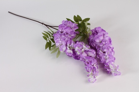 Glycine artificielle mauve L103cm