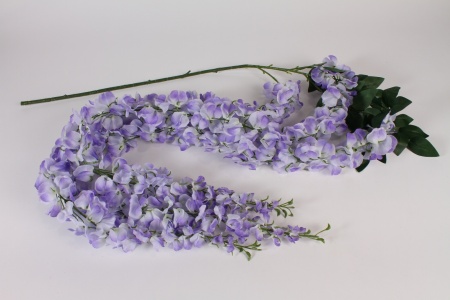 Glycine artificielle violette L205cm