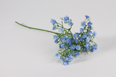 Gypsophile artificiel bleu H47cm