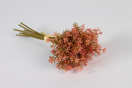 Lilas sauvage artificiel rose H32cm