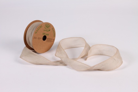 Ruban fibre beige 40mm x 10m