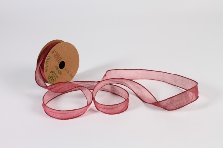 Ruban fibre rose foncé 25mm x 10m