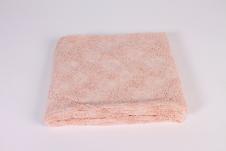 Tissu damas rose clair 110cm x 2.5m