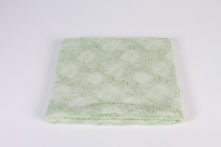 Tissu damas vert clair 110cm x 2.5m
