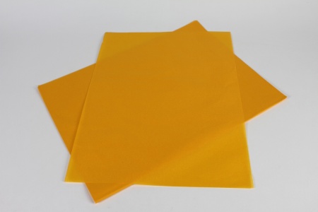 Paquet de 240 feuilles papier de soie orange 50x75cm