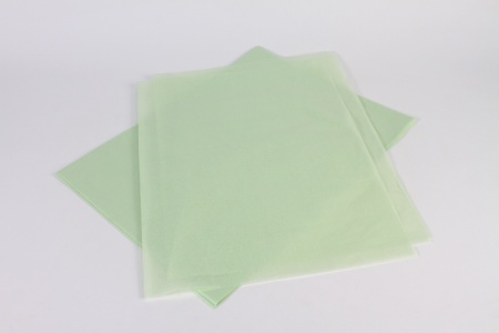 Paquet de 240 feuilles papier de soie vert 50x75cm