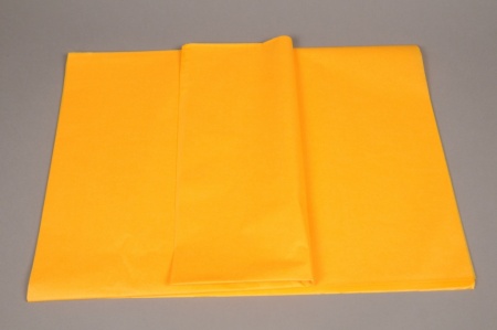Paquet de 480 feuilles papier de soie safran 50 x 75cm