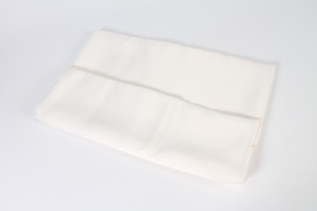 Tissu en satin ivoire 150cmX3m