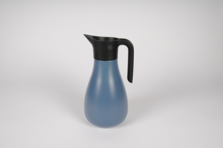 Carafe bleu pétrole 1L