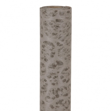 Chemin de table en simili cuir gris 30cm x 5m