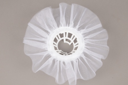 Collerette blanche D16cm