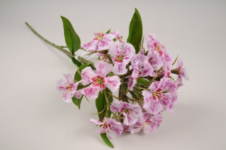 Dianthus artificiel violet H60cm