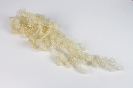 Feuillage artificiel crème L74cm