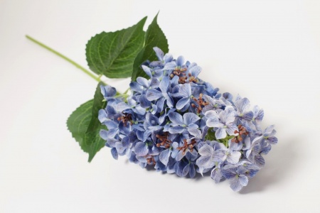 Hydrangea artificiel bleu violet H83cm