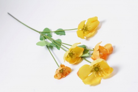 Melastoma artificiel jaune H76cm
