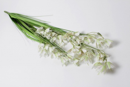 Oeillet artificiel blanc H88cm