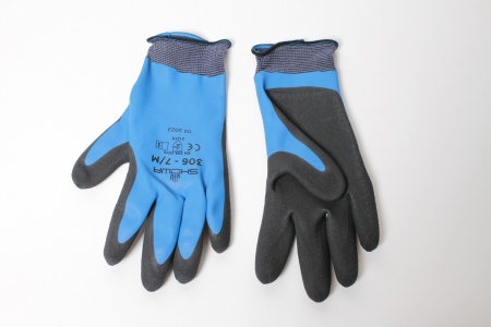 Paire de gants bleu pour jardinage taille 7/M