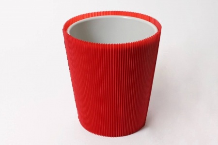 Paquet de 100 manchettes rouges H16.5cm
