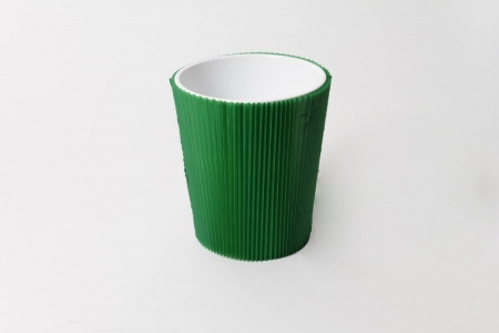 Paquet de 100 manchettes vert foncé H10.5cm