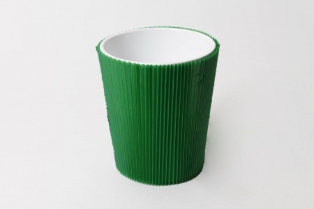 Paquet de 100 manchettes vert foncé H14.5cm