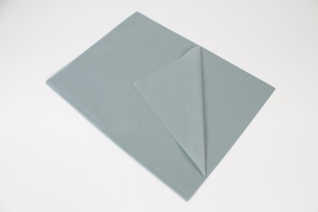Paquet de 240 feuilles papier de soie bleu gris 50x75cm