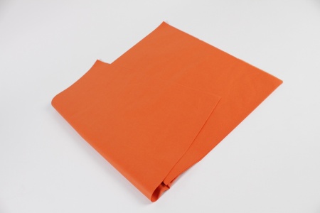 Paquet de 240 feuilles papier de soie orange 50x75cm