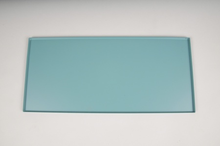 Plateau en métal bleu 40x18cm