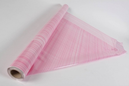 Rouleau de claybrill strié rose 80cmx40m
