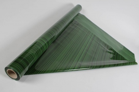 Rouleau de claybrill strié vert foncé 80cmx40m