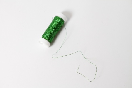 Rouleau de fil de fer vert 25gr