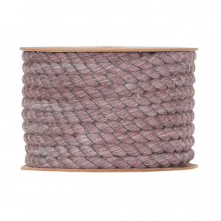 Ruban corde violet 6mm x 6m