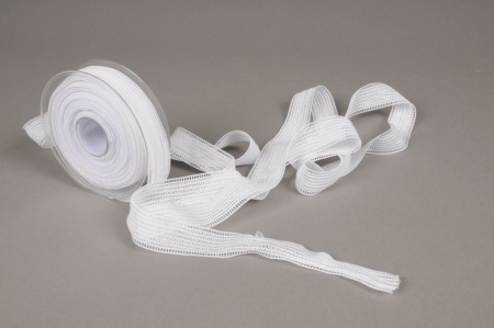 Ruban élastique blanc 25mm x 15m
