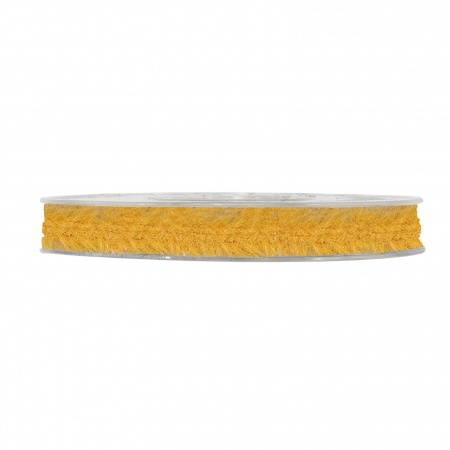 Ruban en laine moutarde 6mm x 10m
