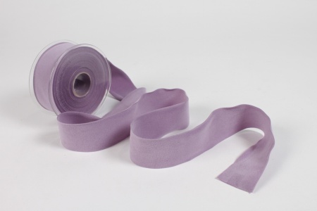 Ruban velours lavande 40mm x 7m