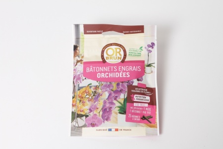 Sachet de 25 bâtonnets d\'engrais pour orchidées