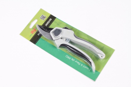 Secateur bi matiere gris mat H21cm