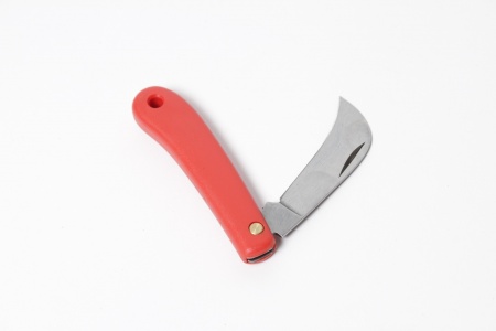 Serpette rouge H16.5cm